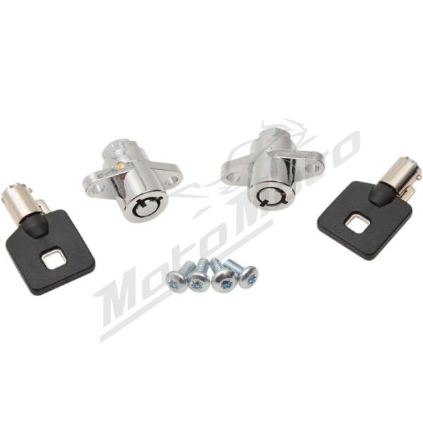 DRAG SPECIALTIES Replacement Saddlebag Lock Kit Harley Davidson FLHR / FLHRXS / FLHT / FLHTCU / FLHTCUL 1690-1923cc 14-24