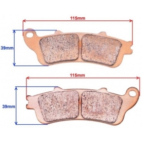 Brake pads MAXTUNED FA261 / MCB704