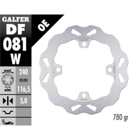 GALFER Rear brake disc Honda CB / CBR / Forza 250-750 13-22