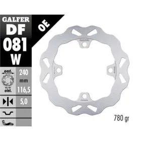 GALFER Rear brake disc Honda CB / CBR / Forza 250-750 13-22