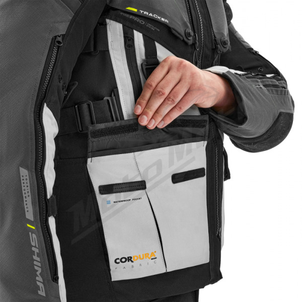 Shima TRACKER MEN Jacket Grey/Yellow
