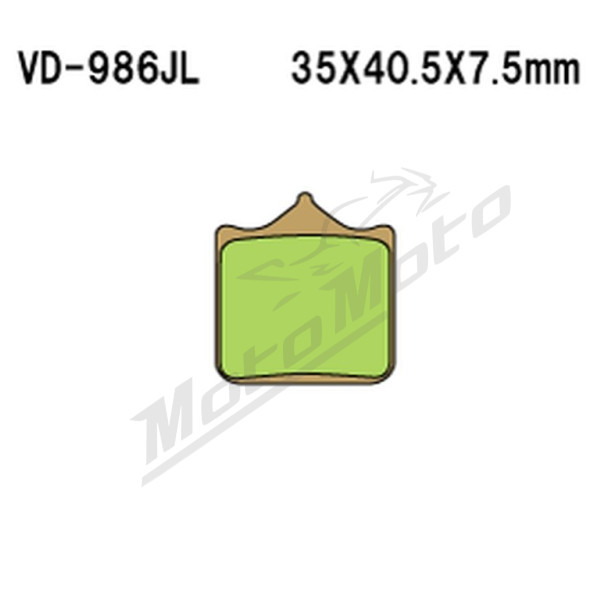 VESRAH Brake Pads KH322/4