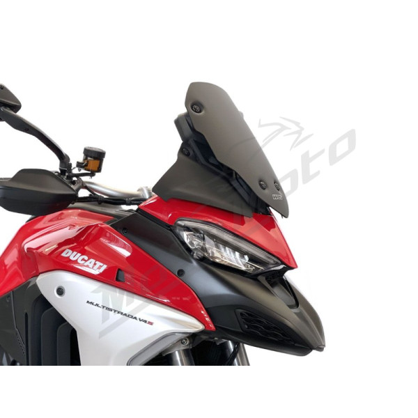 WRS DU019NO Side Deflectors Matt Black Ducati Multistrada V4 1200cc 21-24
