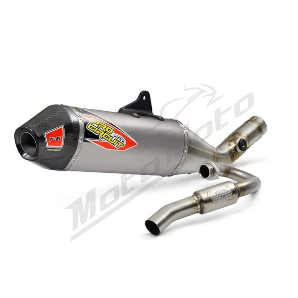 PRO CIRCUIT T-6 Full Exhaust System - Titanium Suzuki RM-Z 250cc 2019-2026