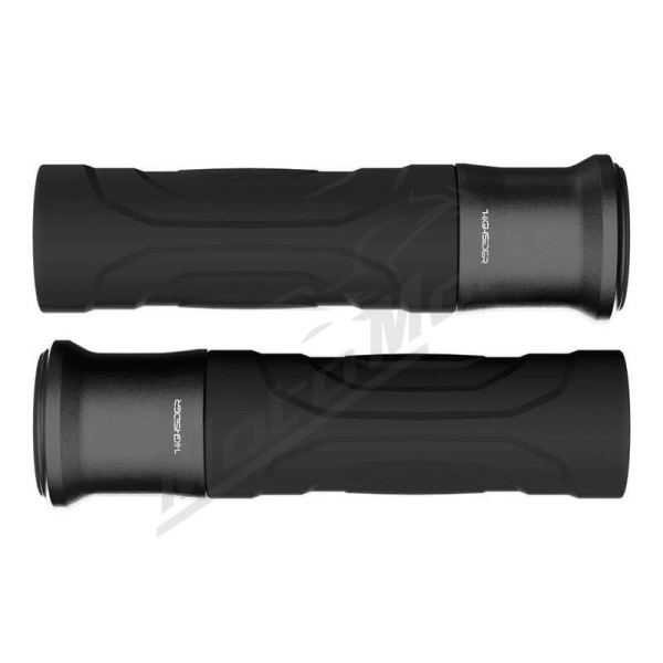 HIGHSIDER ESAGANO-RS Handlebar Grip Rubber  22,2 mm Aprilia / BMW / Honda / Kawasaki / KTM / Moto Guzzi / Peugeot / Piaggio / Suzuki / Triumph / Vespa / Yamaha 125-1300cc 92-25