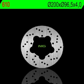 NG BRAKES 610 priekinis fiksuotas stabdžių diskas DERBI / GILERA / PIAGGIO / VESPA 