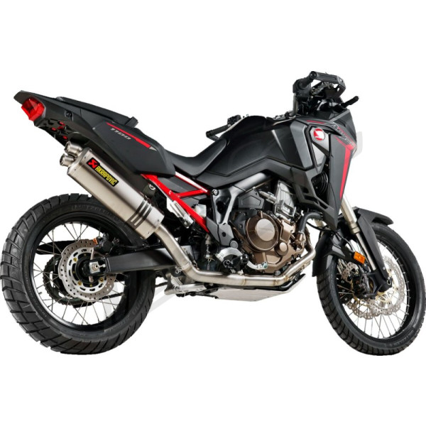 AKRAPOVIC Racing Line Exhaust System Stainless Steel / Titanium Honda CRF 1100L 20-25