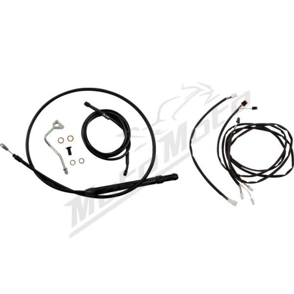 BURLY BRAND Ape Hangers handlebars Cables / Lines Extension Kit Harley Davidson 1750-1923cc 2021-2024