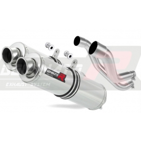 Exhausts kit Dominator ROUND APRILIA Pegaso 650 Strada 2007-2010