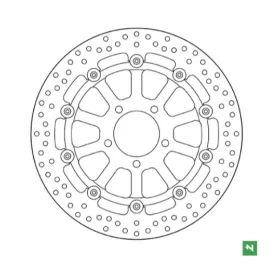 Newfren front brake disc Suzuki GSX-R / GSX 600-1400cc 97-07