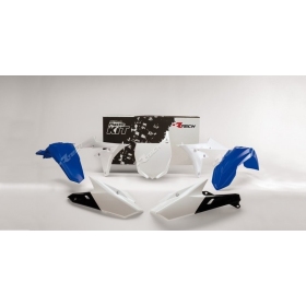 RACETECH Plastikų komplektas Yamaha YZ 250/450cc 14-18 Mėlyna/ Balta