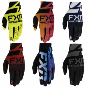FXR Pro-Fit Lite Motocross tekstilinės pirštinės