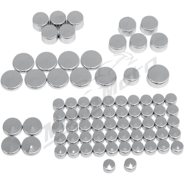 DRAG SPECIALTIES Standard Engine Bolt Cover Kit Harley Davidson XL 883-1200cc 04-22