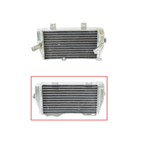 Psychic reinforced radiator with increased capacity left Honda CRF 450 R 13-14