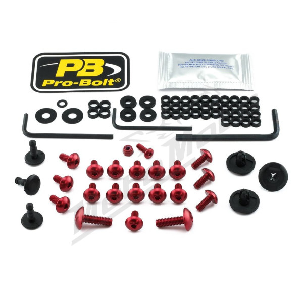 PRO BOLT Aluminium Fairing Bolt Kit for Aprilia RSV4 1000cc 15-18