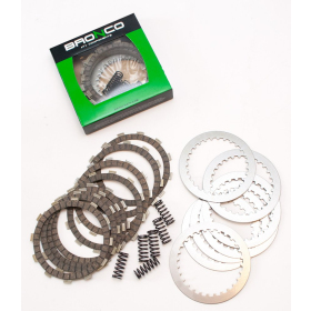BRONCO Clutch discs, spacers and springs set Yamaha Raptor / Big Bear / Warrior 350 87-12