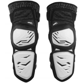 Leatt Knee Guard Enduro Wht/Blk #S/M