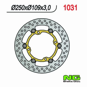 NG BRAKES Front Floating Brake Disc 250mm Kawasaki KLX / KX / KXE 125-450cc 03-16