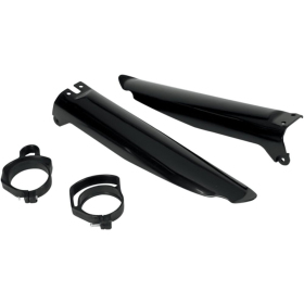 UFO Black Fork Tube Protectors Kawasaki KX 125-500cc 96-03
