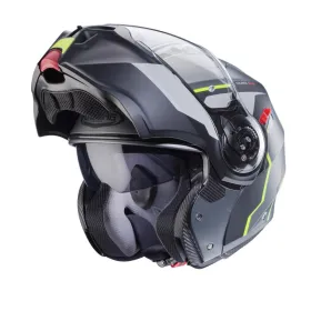 Flip-Up Helmet Caberg Drift Duke Evo Gray/Green
