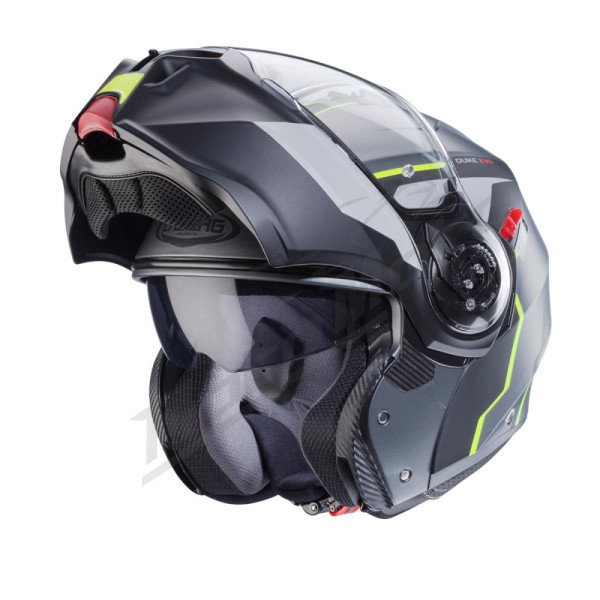 Flip-Up Helmet Caberg Drift Duke Evo Gray/Green
