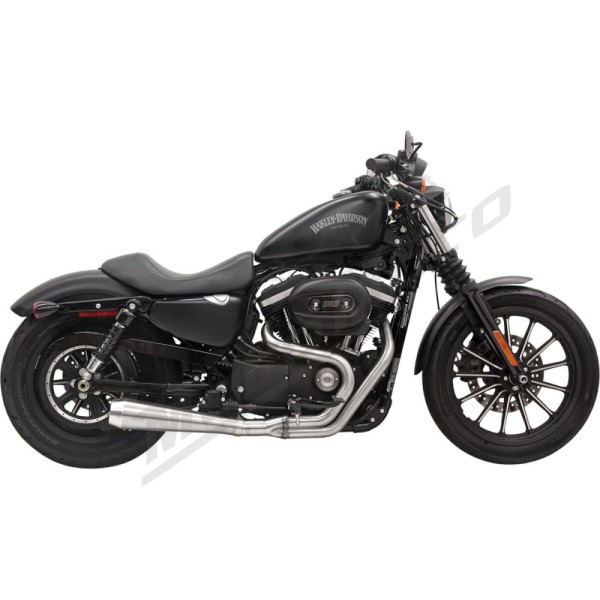 BASSANI XHAUST Road Rage III 2:1 Exhaust System Harley Davidson 883-1200cc 2004-2022