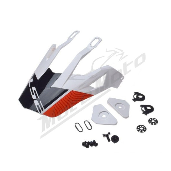 LS2 MX702 Hill Peak White / Red
