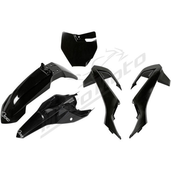 UFO Plastics Set KTM SX 65 2016-2023 Black