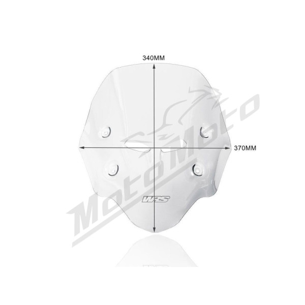 WRS Windscreen Sport Clear Honda CB 500X 16-24