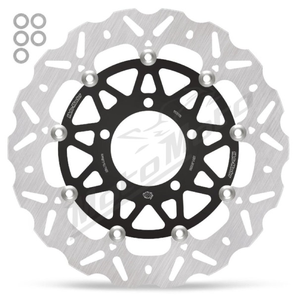 MOTO-MASTER Nitro Front Floating Brake Disc Triumph Bonneville / Street Cup / Scrambler / Street Twin / Thurxton 868/1200 09-24