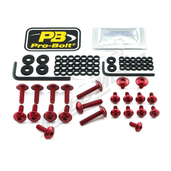 PRO BOLT Aluminium Fairing Bolt Kit for Yamaha YZF-R6 600cc 17-20