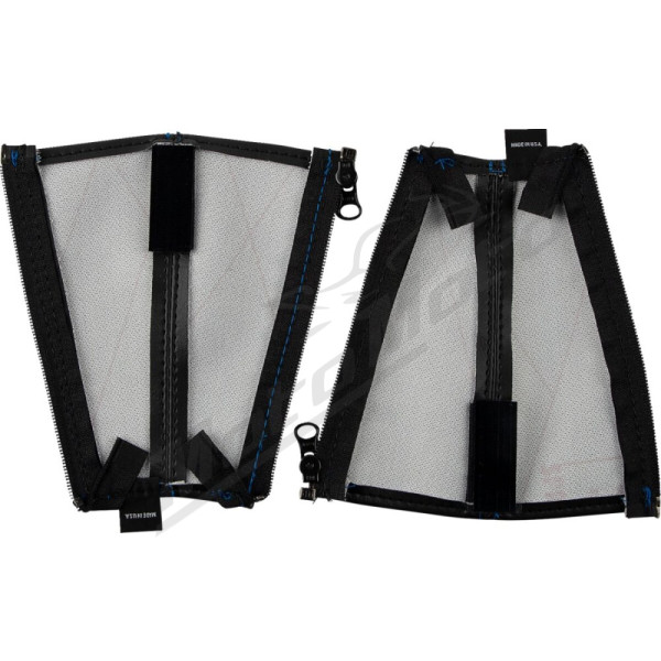 SHOW CHROME Kaliber Seat Belt Covers Blue Polaris Slingshot 2000-2400 15-23