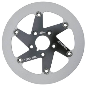 BERINGER Aeronal Floating stabdžių diskas juodas 291mm HONDA 