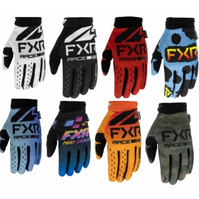 FXR Reflex 2023 Motocross tekstilinės pirštinės