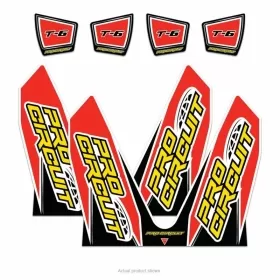 PRO CIRCUIT T-6 Exhaust Decal