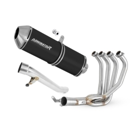 Suzuki GSF 650 BANDIT N / S 2005-2006 Full Exhaust System OVR BLACK + dB killer