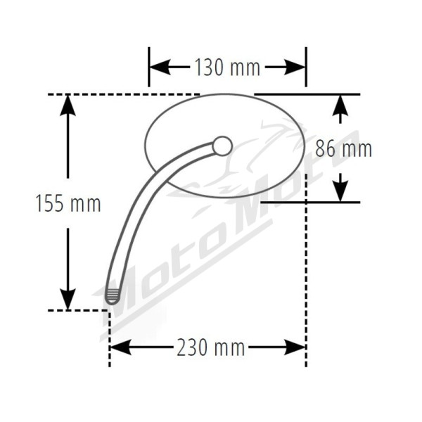 HIGHSIDER Smart Booster-2 Universal mirrors 2pcs