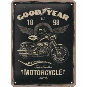 Metal tin sign GOOD YEAR 15x20