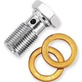 Goodridge Banjo bolt 7/16x24 (11.2mm) SS