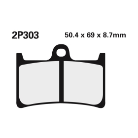 NISSIN stabdžių trinkelės Yamaha BT / FJR / FZ6 / FZS / MT-01/07 / TDM / XJR / XT / XV / YZF / R1 / R6 96-21