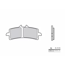 BREMBO Competition Carbon Ceramic Brake pads front APRILIA / BMW / CF MOTO / DUCATI / KAWASAKI / KTM / MV AGUSTA / SUZUKI / TRIUMPH 450-1400cc 2007-2025