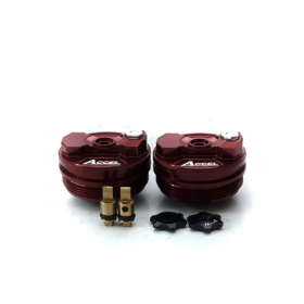 Accel Red Front Shock Absorber Honda / Kawasaki / Suzuki 250-450cc 17-20