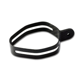 AKRAPOVIC Muffler Clamp Carbon Fiber BMW / Honda / Suzuki 310-750 12-25