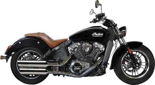 KESSTECH 2in2 Brave Standard Muffler Indian Scout 1133cc 17-21
