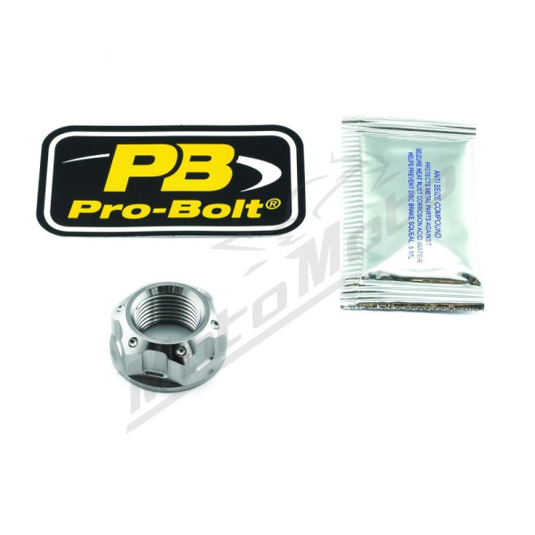 PRO BOLT Priekinio rato ašies veržlė Husqvarna / Suzuki 250-1000cc 11-24