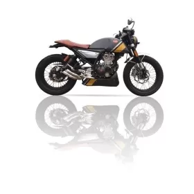 IXIL dvigubas Hyperlow L2X duslintuvas nerūdijantis plienas / poliruotas aliuminis Aprilia CR125 - XA0319V