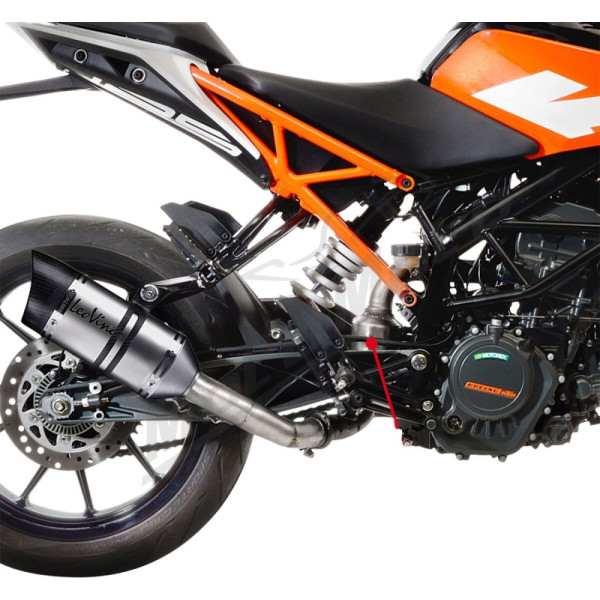 LEOVINCE Cat Eliminator Link Pipe Husqvarna / KTM 125-401 17-20