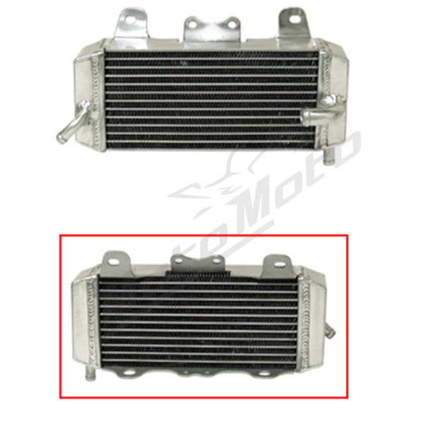 Psychic radiator reinforced with increased capacity Left Yamaha YZ-F / WR-F 250cc 06-13