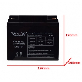 Battery OT40-12 12V / 40Ah