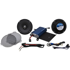 HOGTUNES 225 W Amp/ 6-1/2" Front Speaker Kit Harley Davidson FLHX / FLHXS 1690-1868cc 14-20